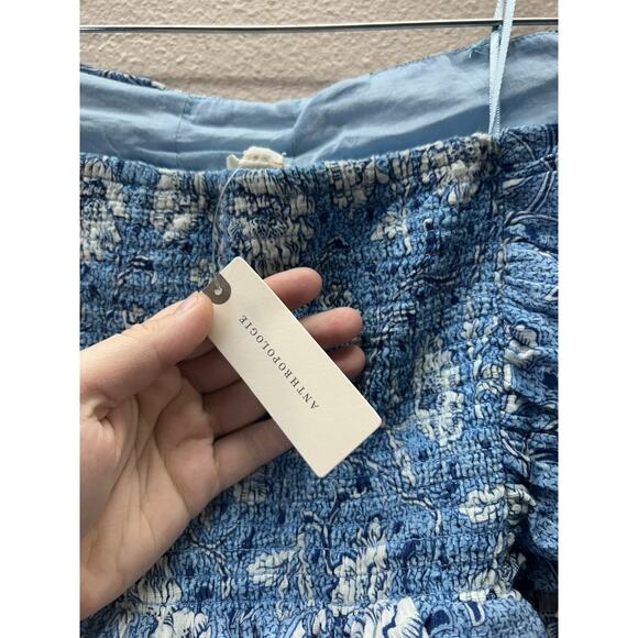 Forever‎ That Girl Anthropologie Smocked Tube Top Size M Boho Cottagecore NWT - Picture 4 of 8